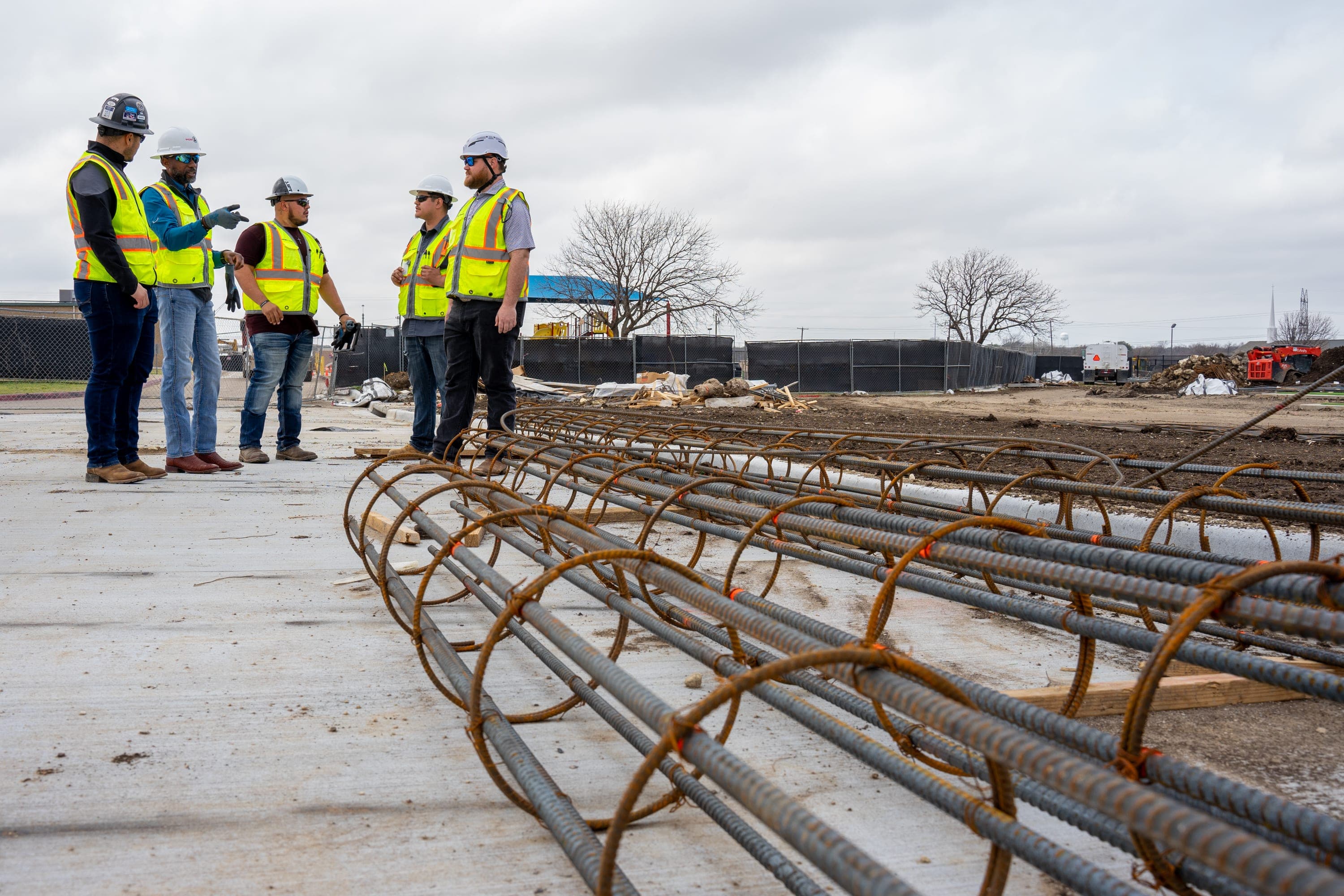 A group of men standing next to each other